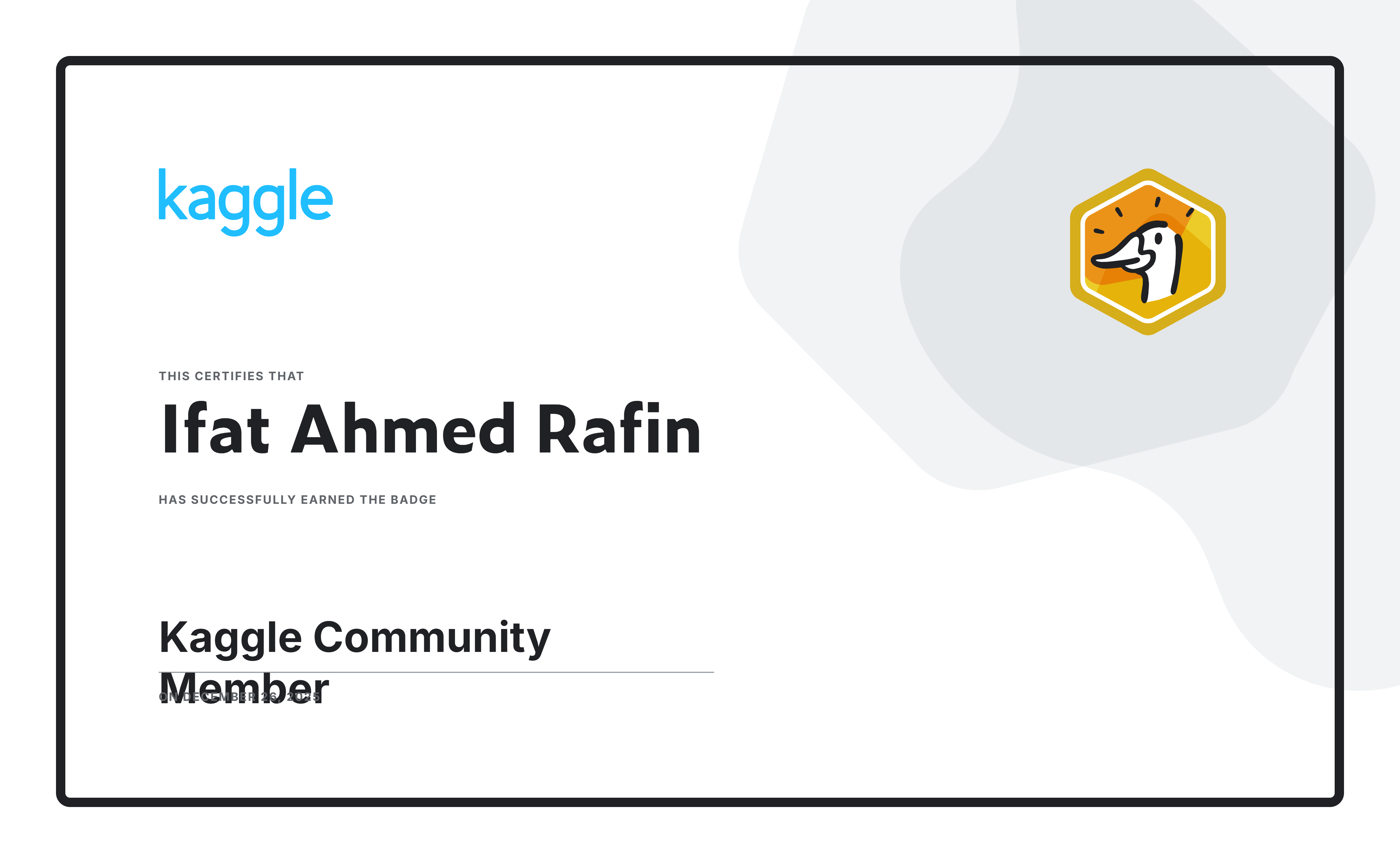 Kaggle Community Member